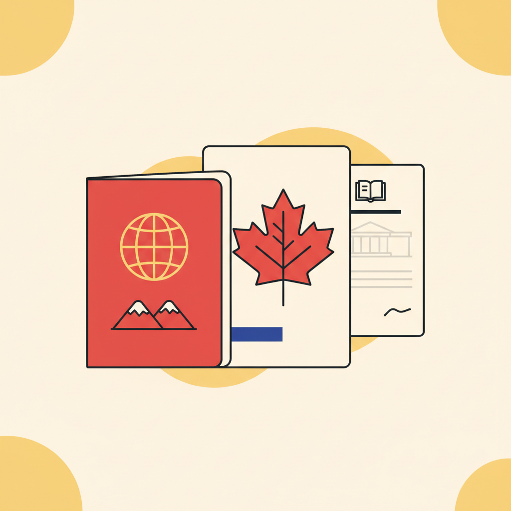 Illustration for How to Apply for a Canadian Study Permit: A Step-by-Step Guide